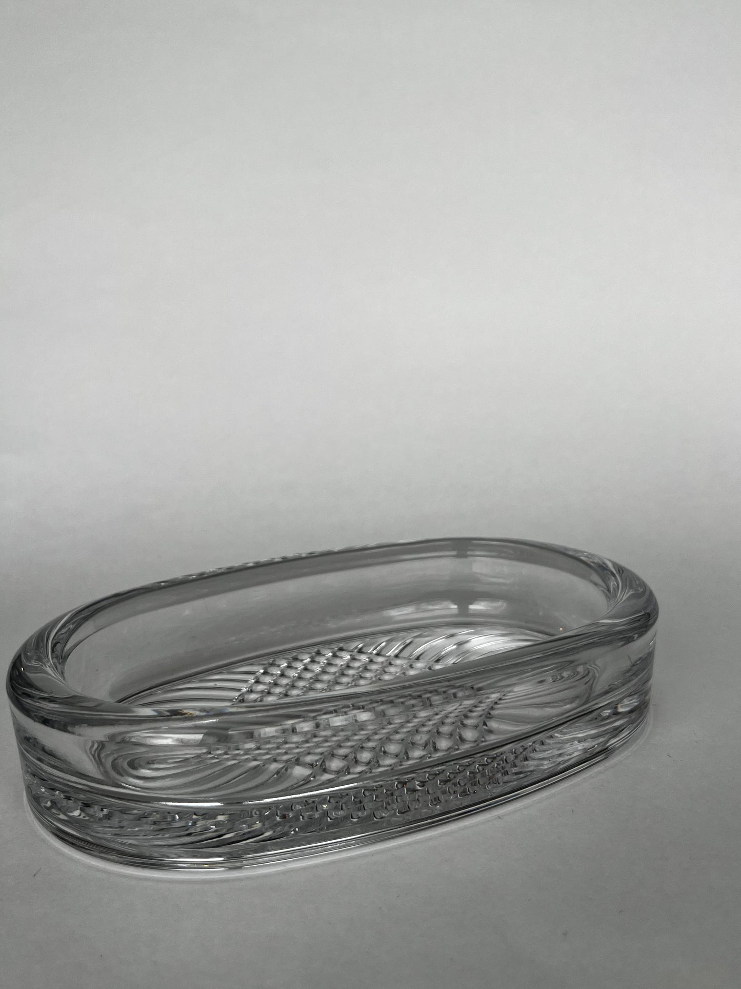 Dansk Mid Century Modern Glass Tray
