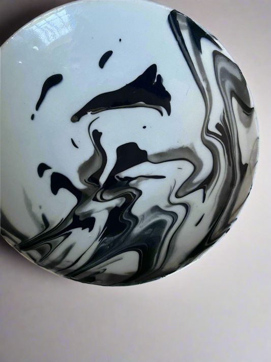 Handmade Swirl Ceramic Dish