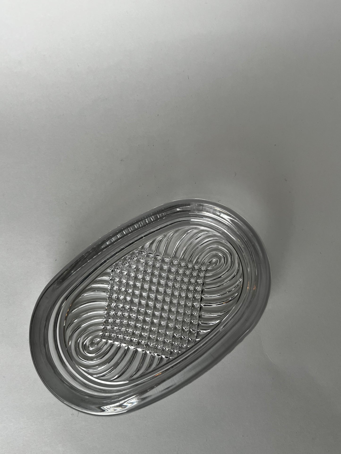 Dansk Mid Century Modern Glass Tray