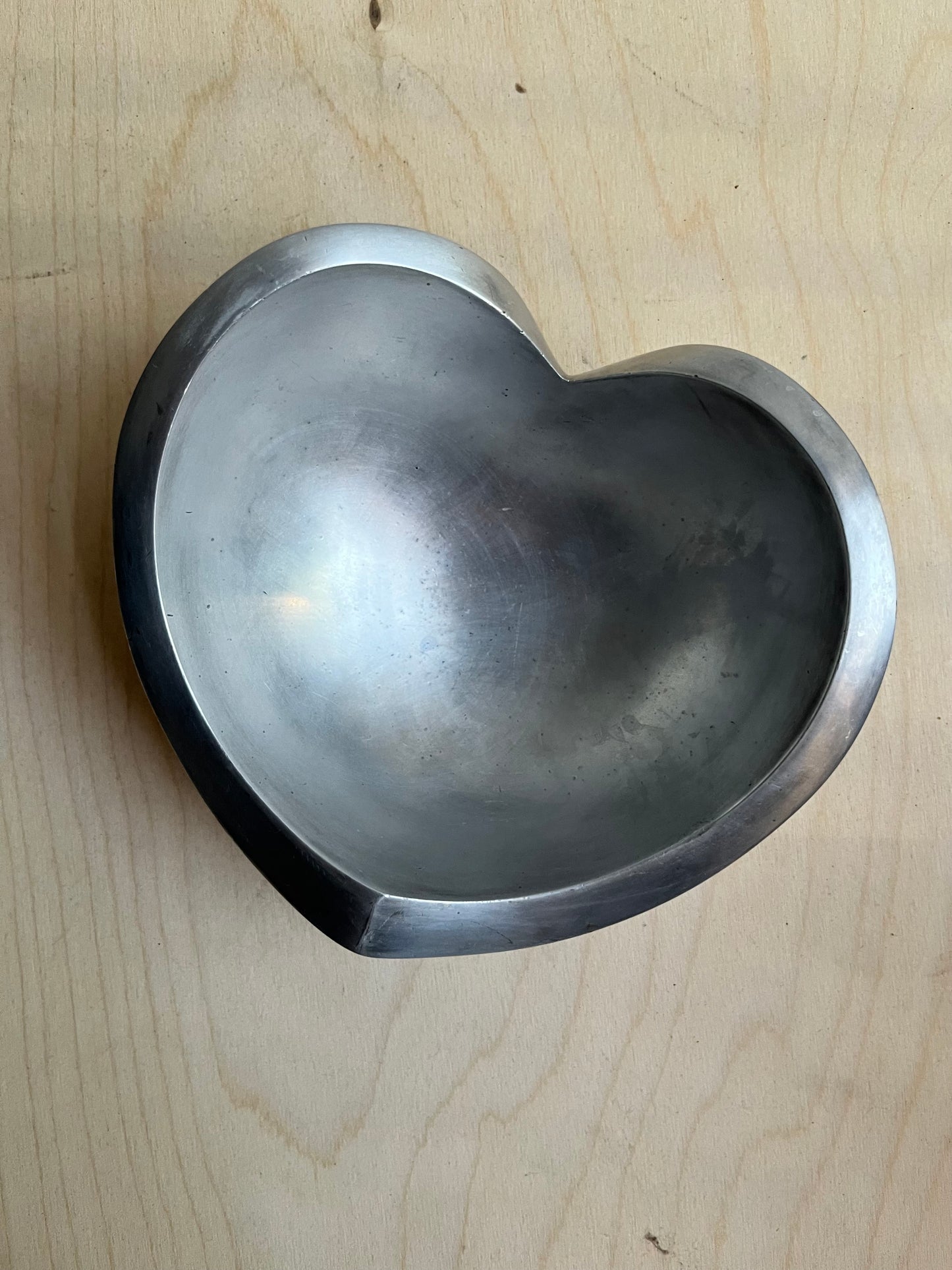 Nambé Alloy 6.5” Heart Bowl