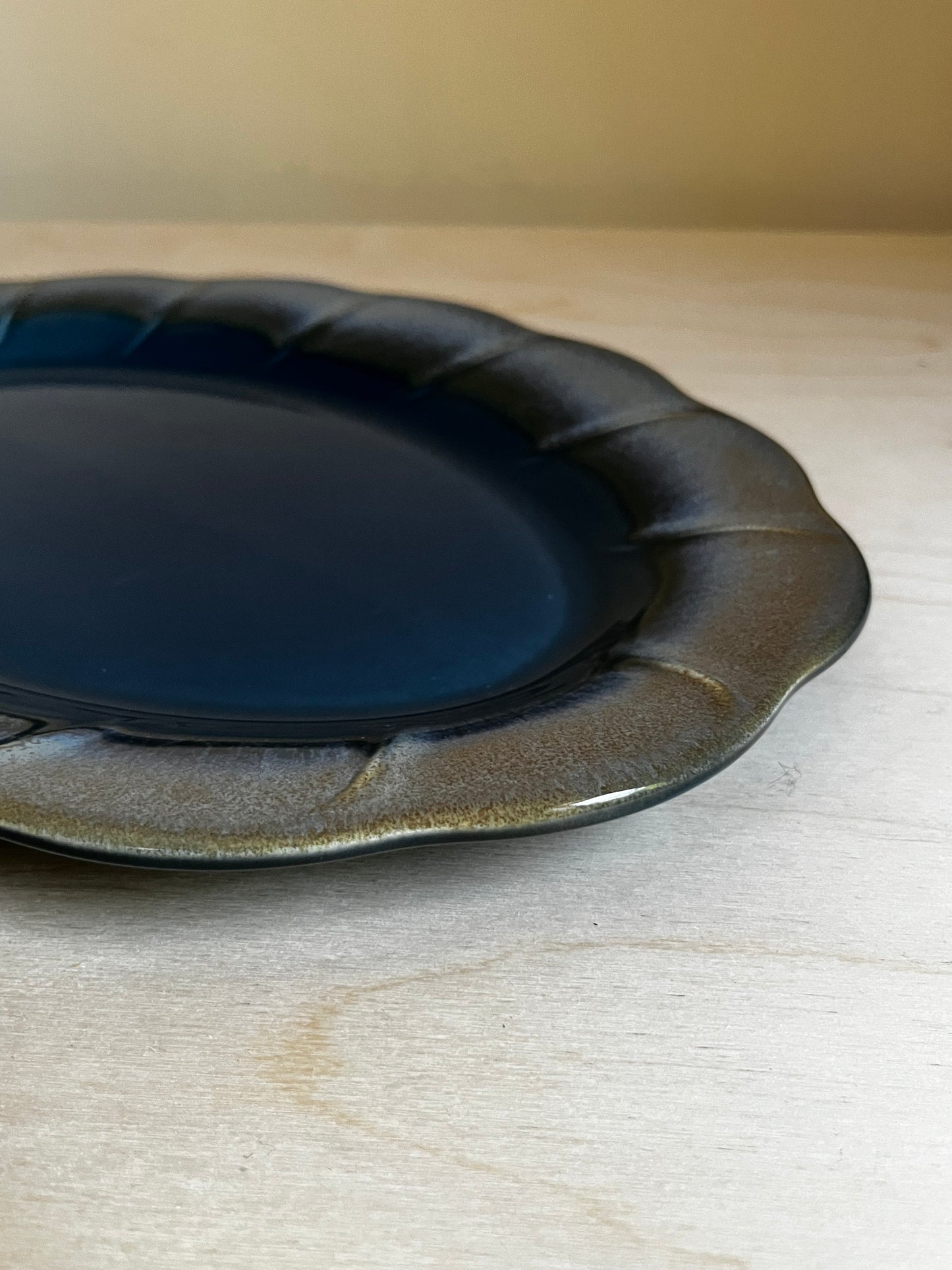 MCM Pfaltzgraff Blue Oval Serving Platter