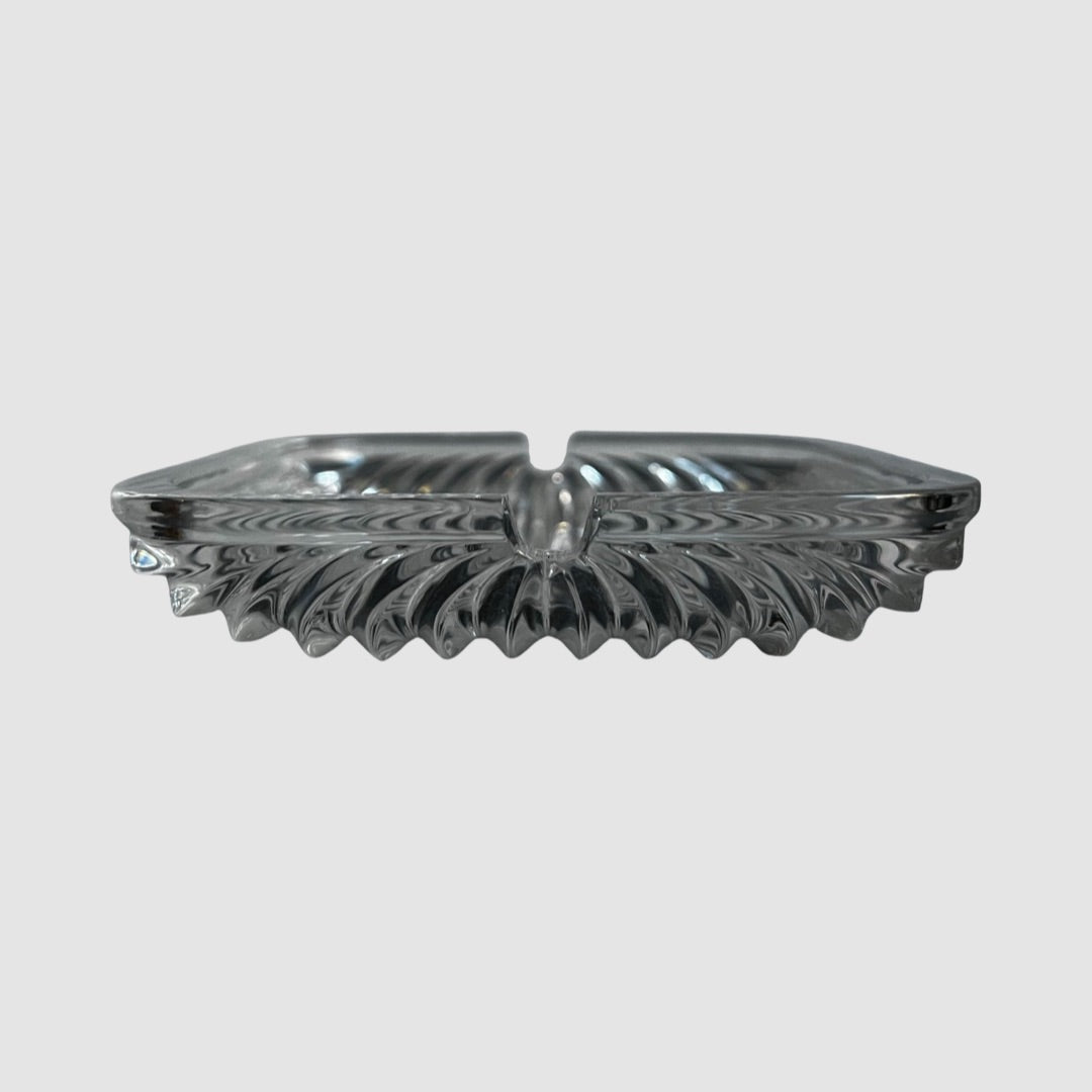 Quattro Glass Ashtray | 1960s Villeroy & Boch