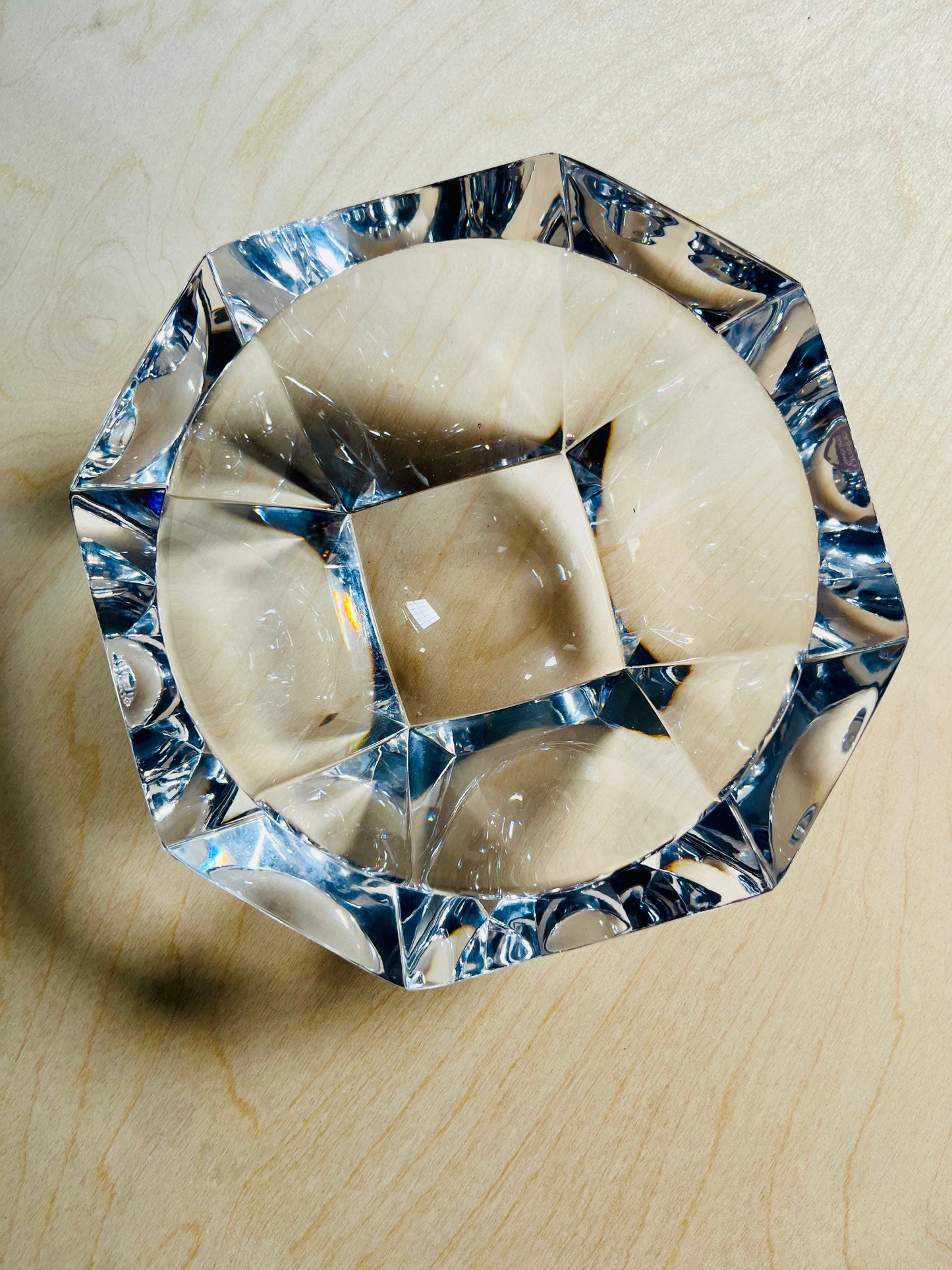 Orrefors Sweden Crystal Bowl