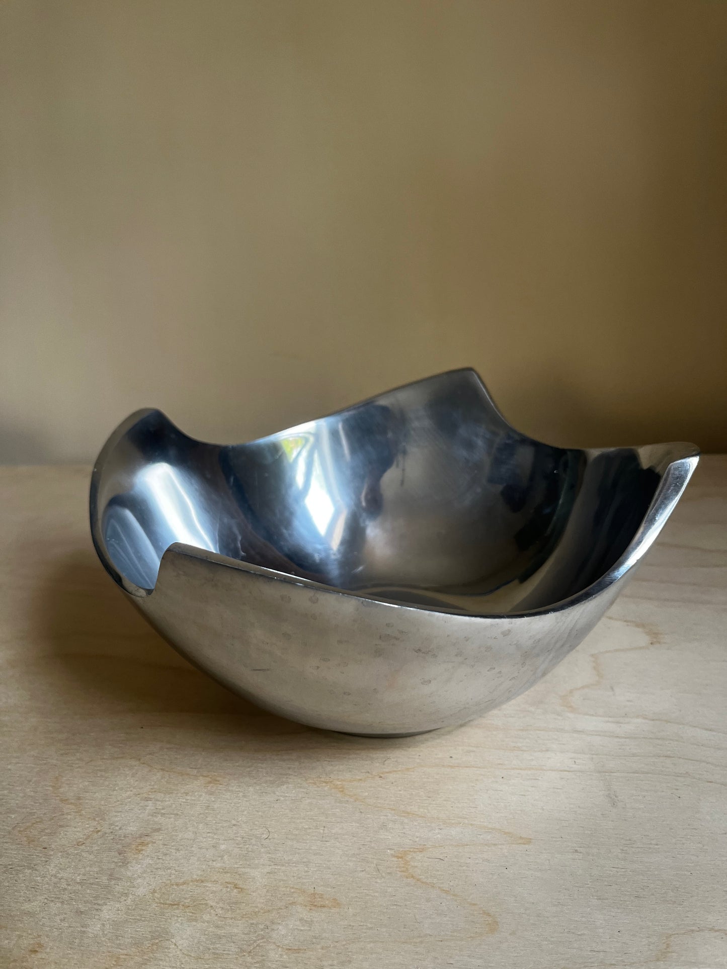 Alloy Bowl 10.5” Sculptural Centerpiece