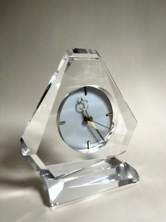 MCM Lucite Mantel Clock