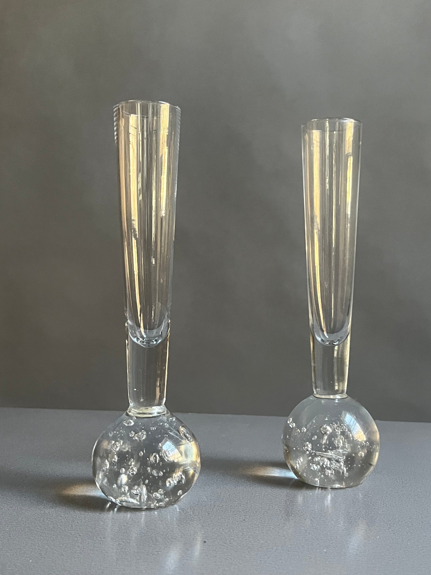 Vintage Modern Bubble Base Vase
