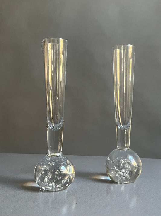 Vintage Modern Bubble Base Vase