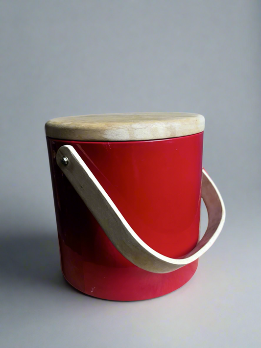 Georges Briard Vinyl Ice Bucket