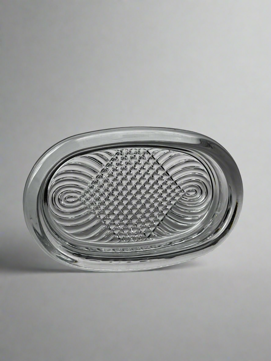Dansk Mid Century Modern Glass Tray