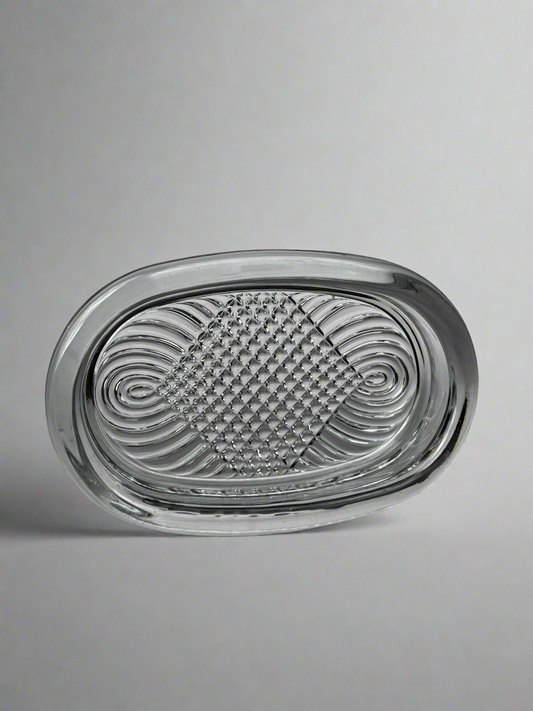 Dansk Mid Century Modern Glass Tray