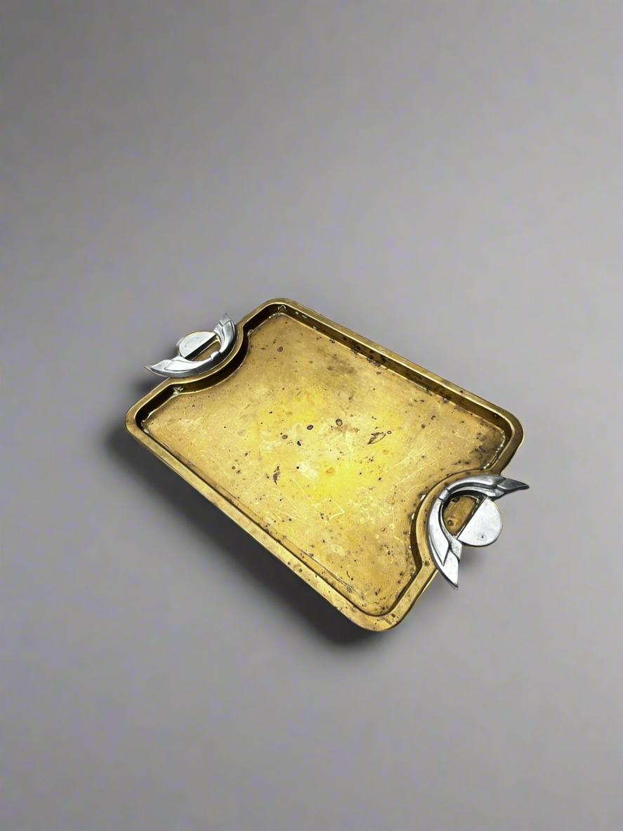Art Deco Metal Tray