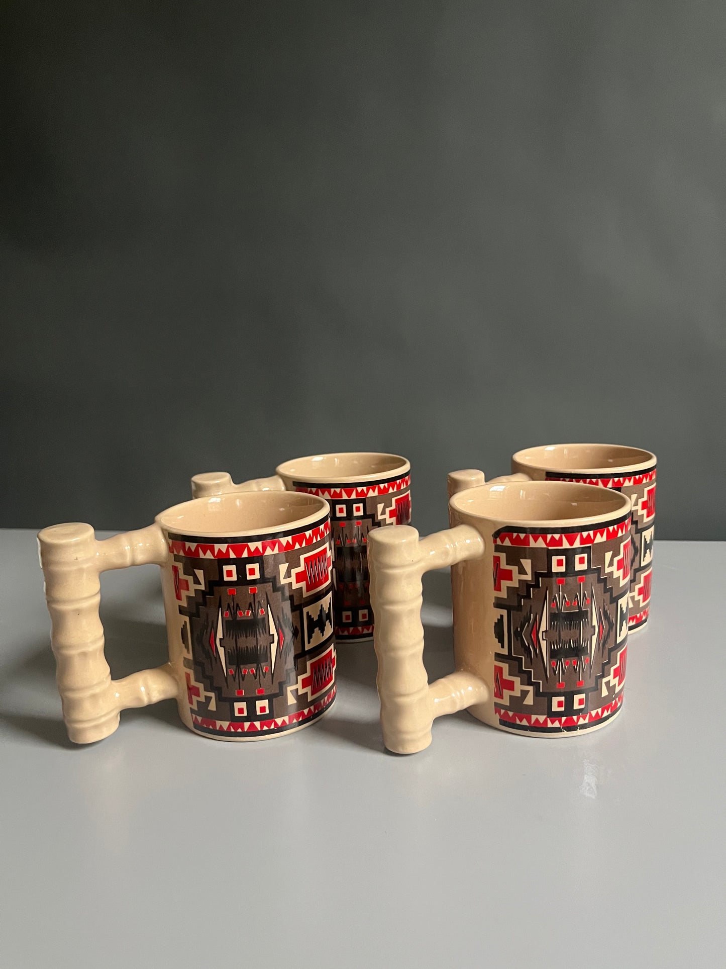 Royal Crown Southwestern Mugs | Set of 4