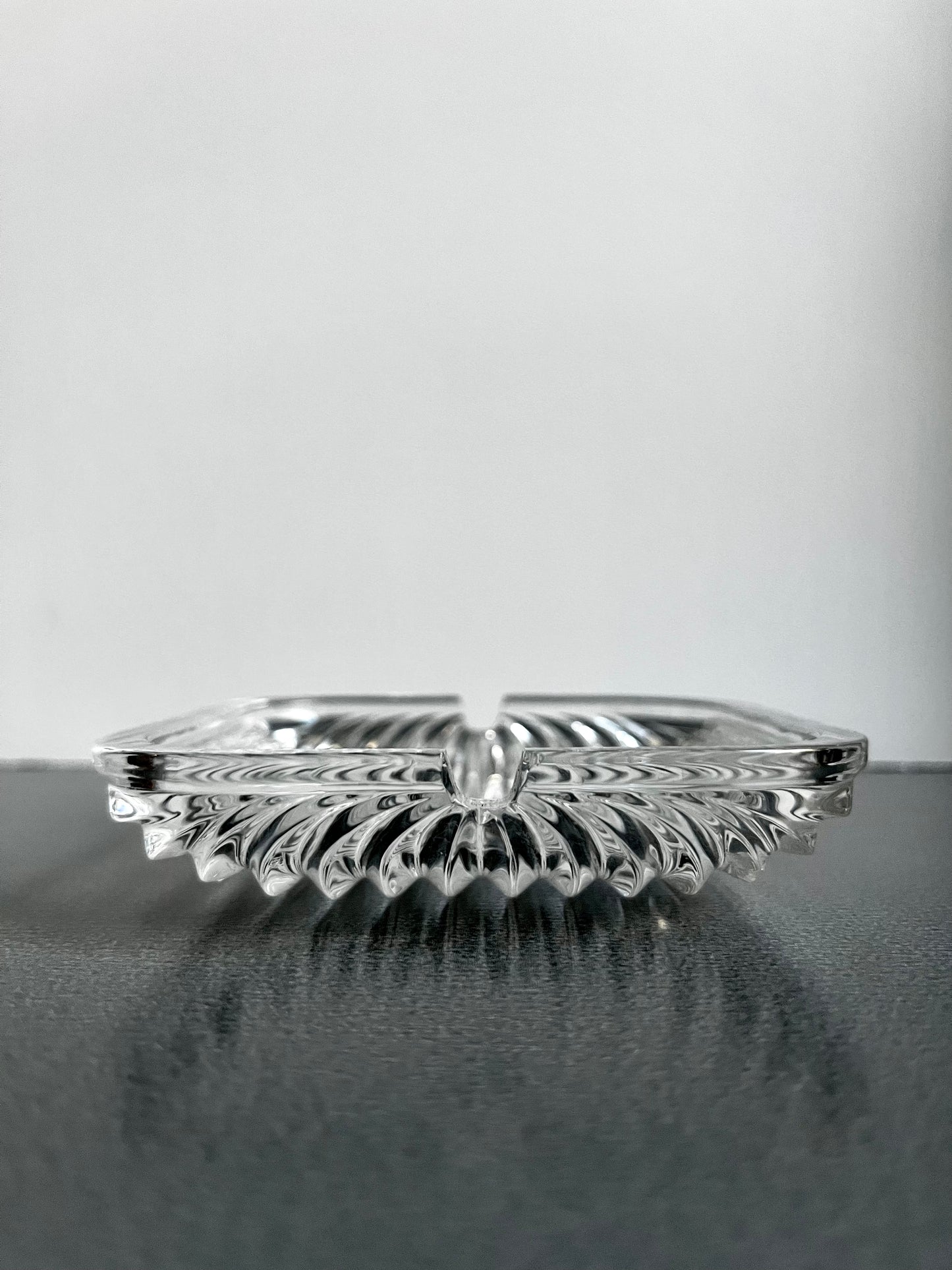 Quattro Glass Ashtray | 1960s Villeroy & Boch