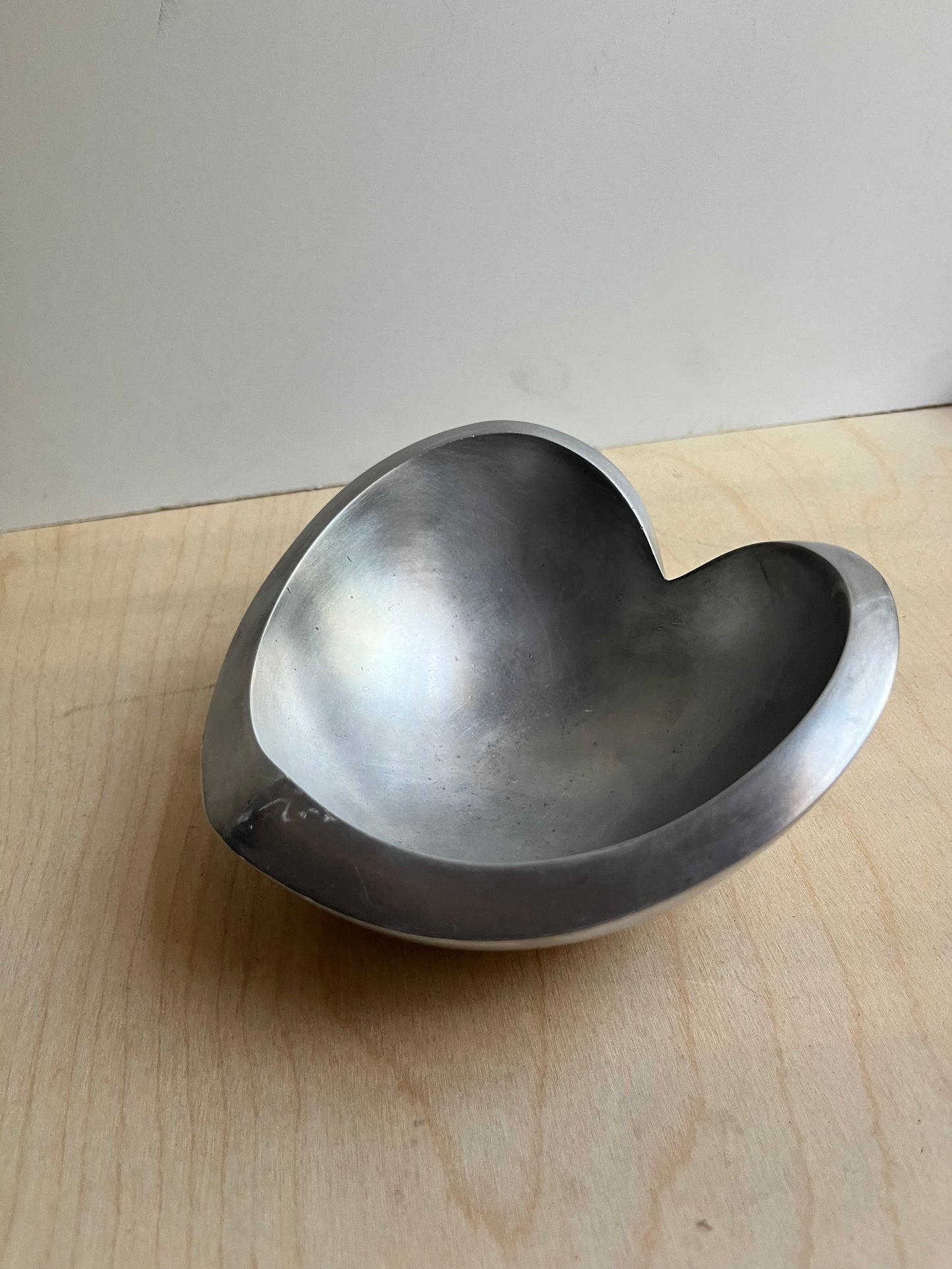 Nambé Alloy 6.5” Heart Bowl