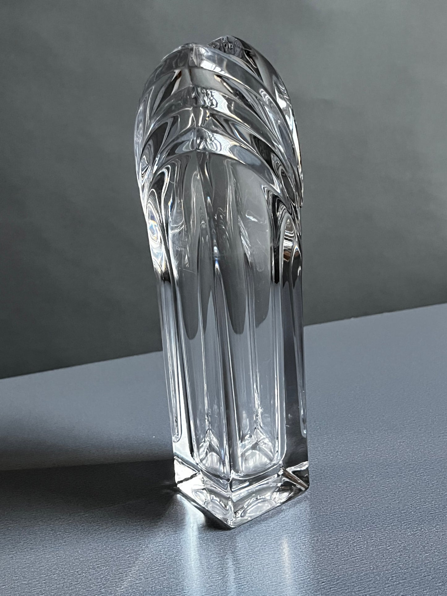 Mikasa Deco Crystal Vase