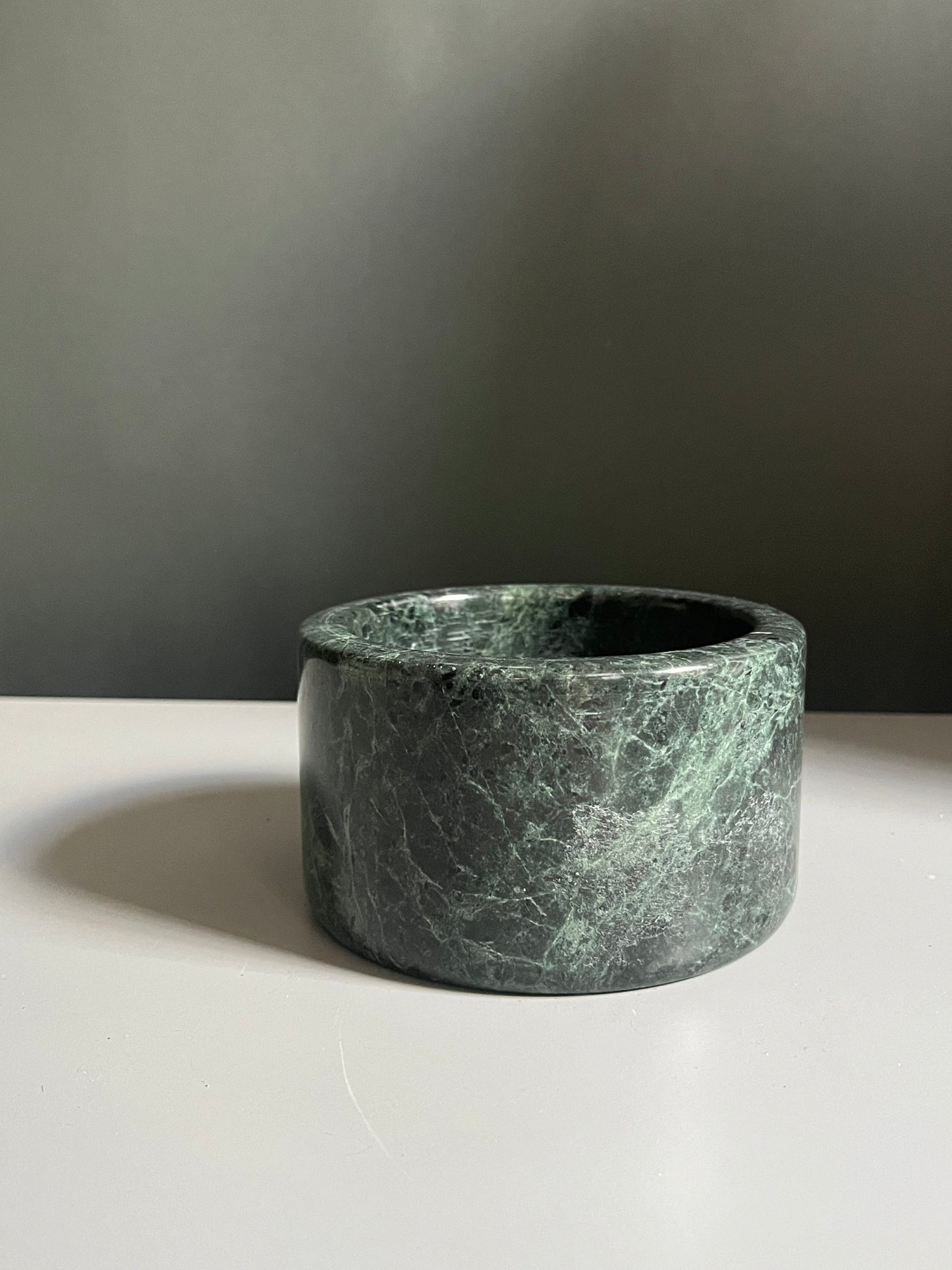 Green Marble Vessel/Bowl