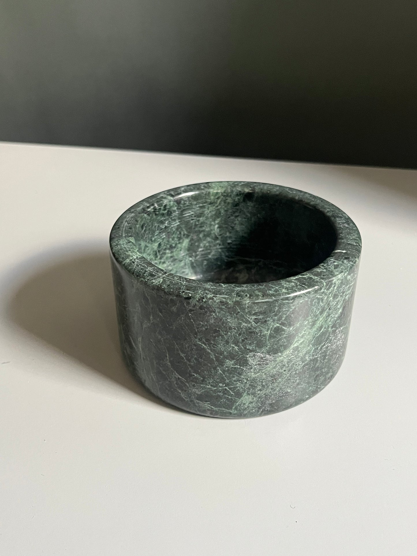 Green Marble Vessel/Bowl