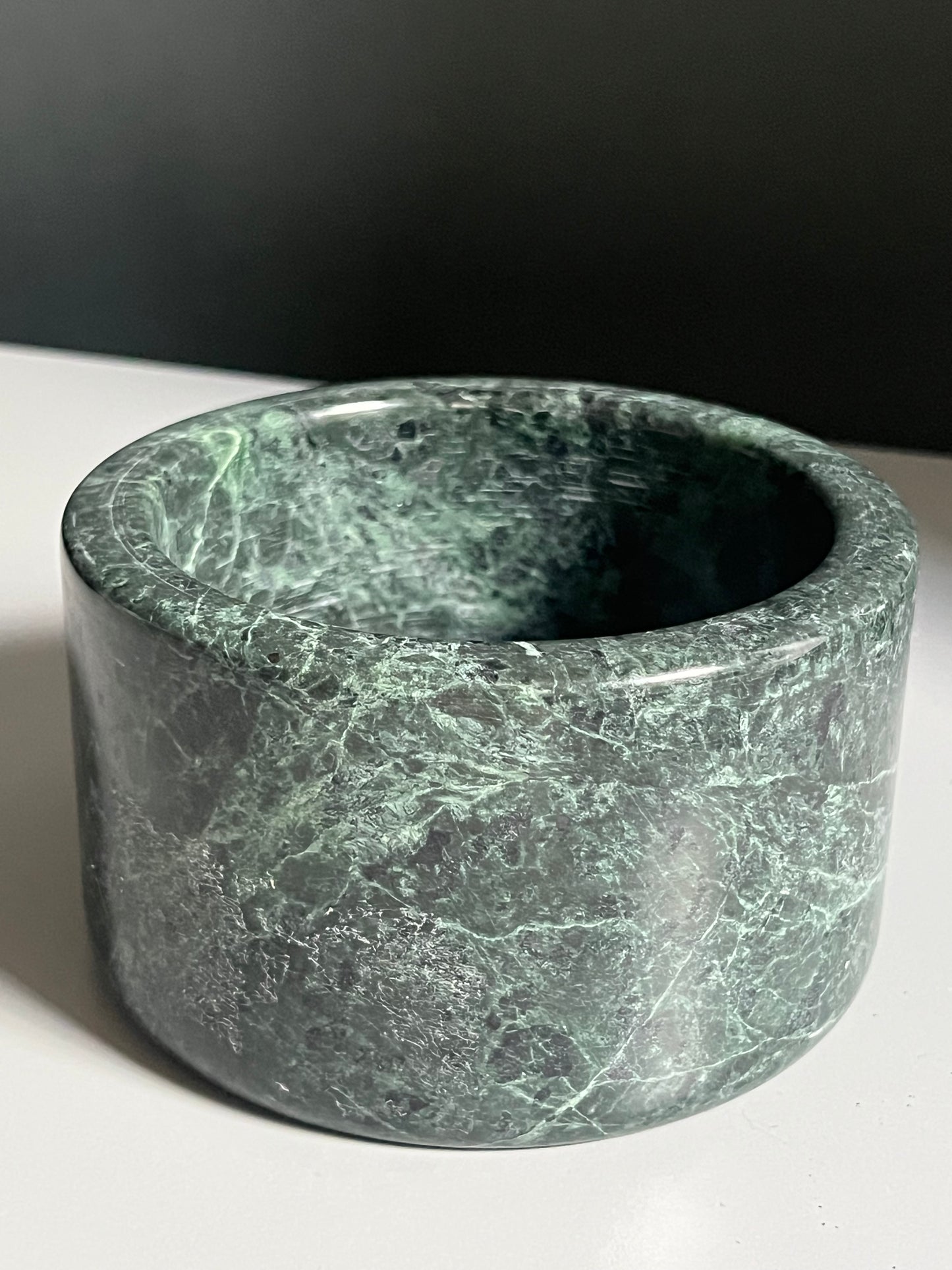 Green Marble Vessel/Bowl