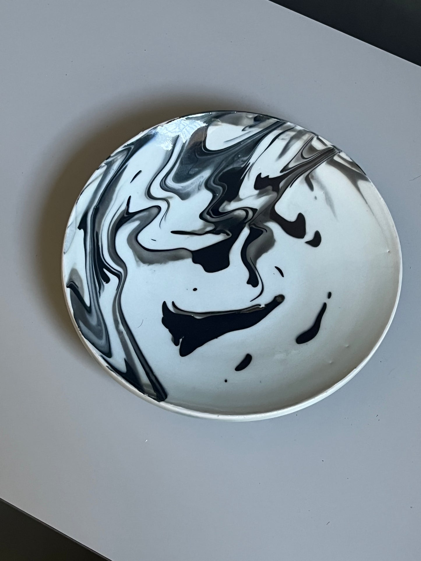 Handmade Swirl Ceramic Dish