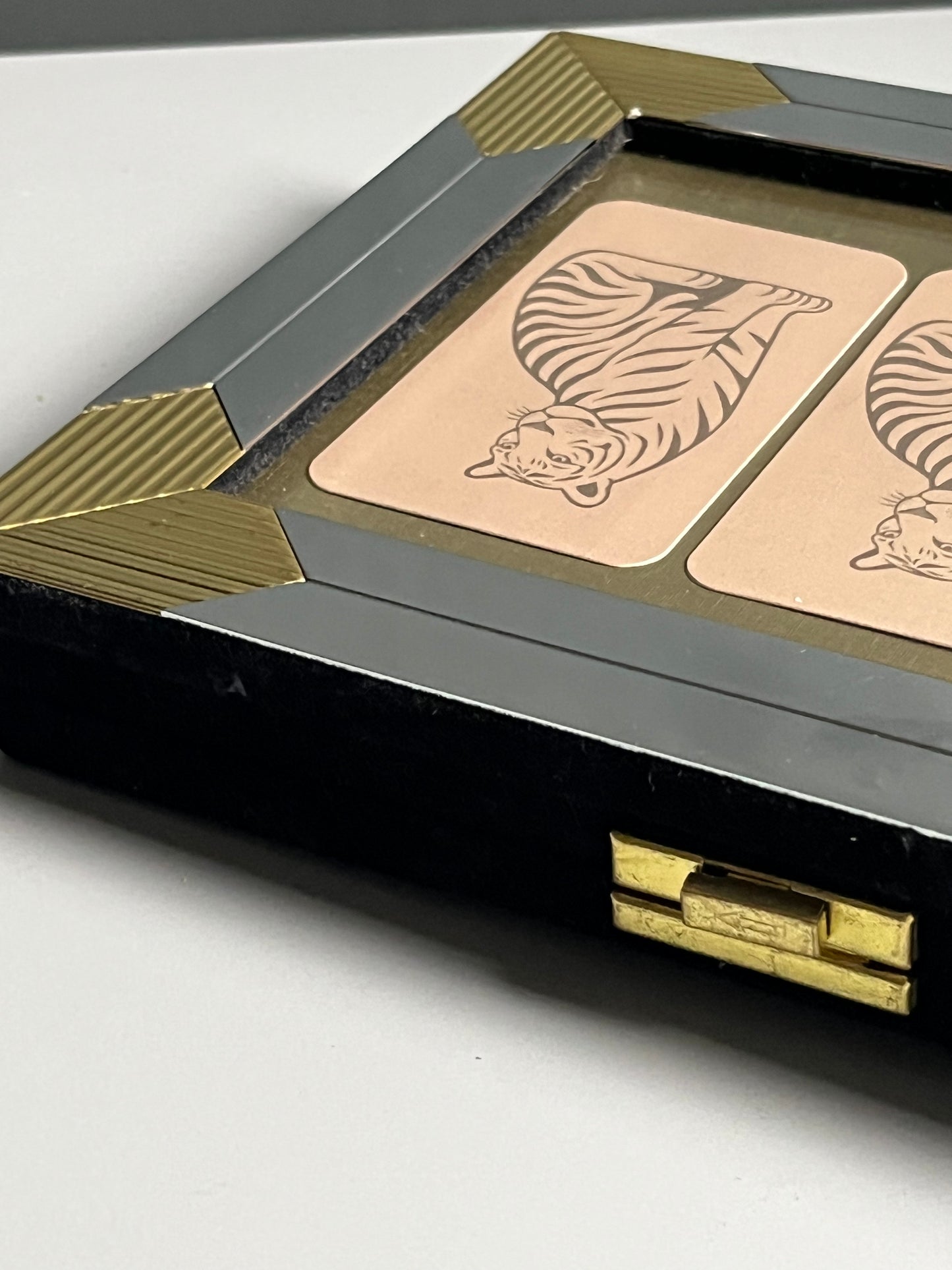 Deco Silver & Gold Picture Frame + Album
