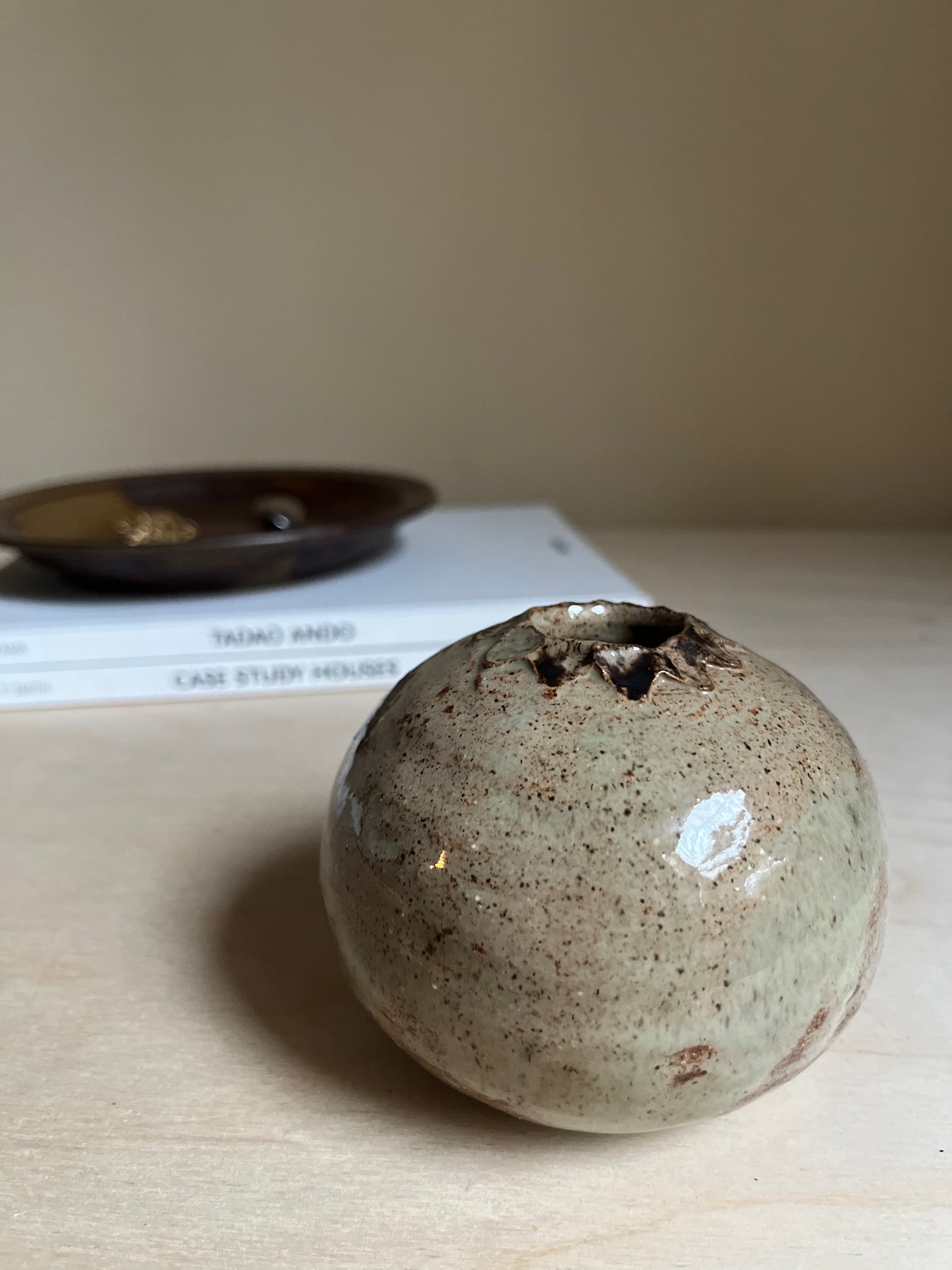 Handmade Studio Pottery Bud Vase