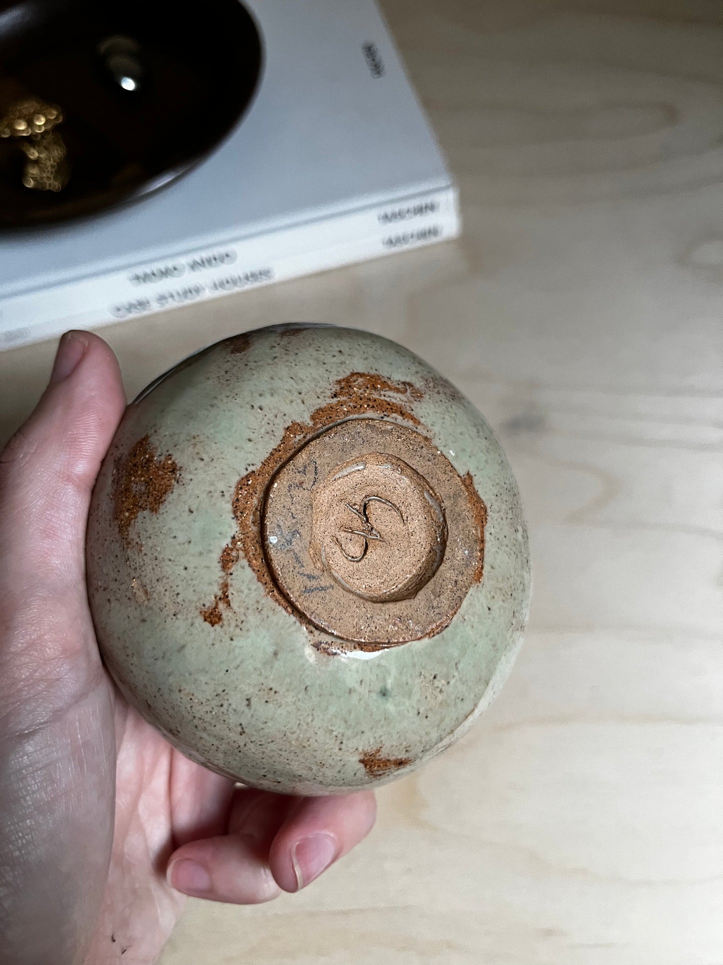 Handmade Studio Pottery Bud Vase