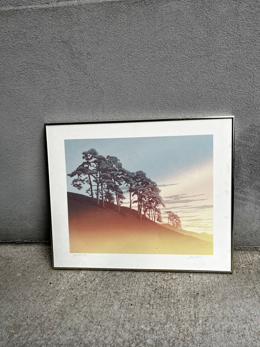 Roy Smallman Lithograph | Signed, marked and framed