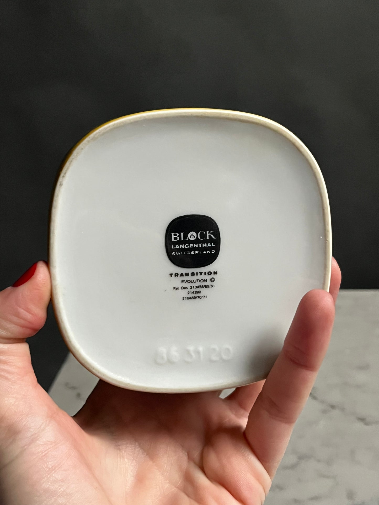 Mod Sugar Bowl by Block Langenthal of Switzerland