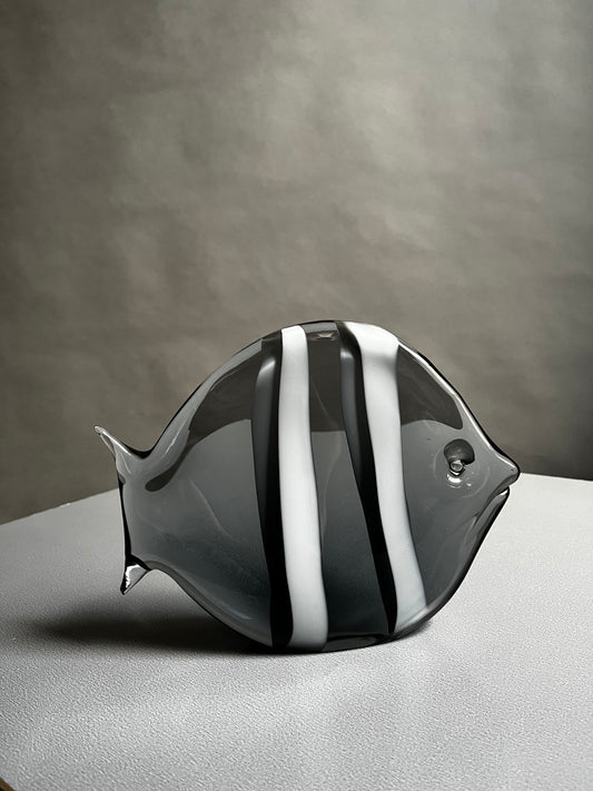 Murano Glass Fish Sculpture