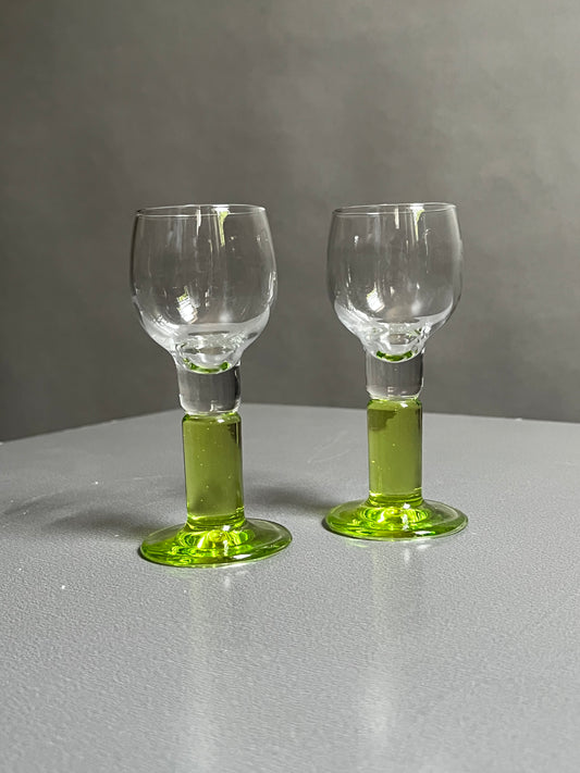 1970s Cordial Glasses | Set of 2