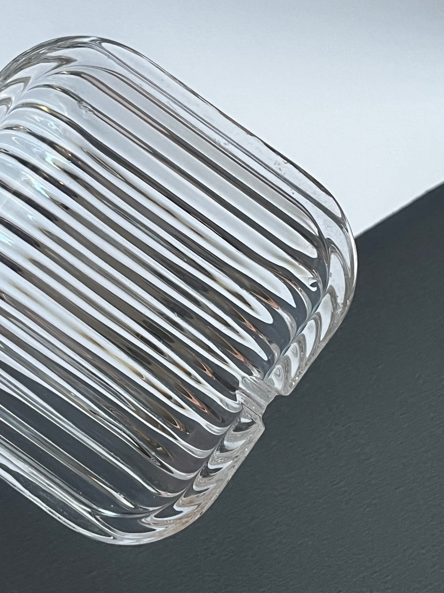Quattro Glass Ashtray | 1960s Villeroy & Boch