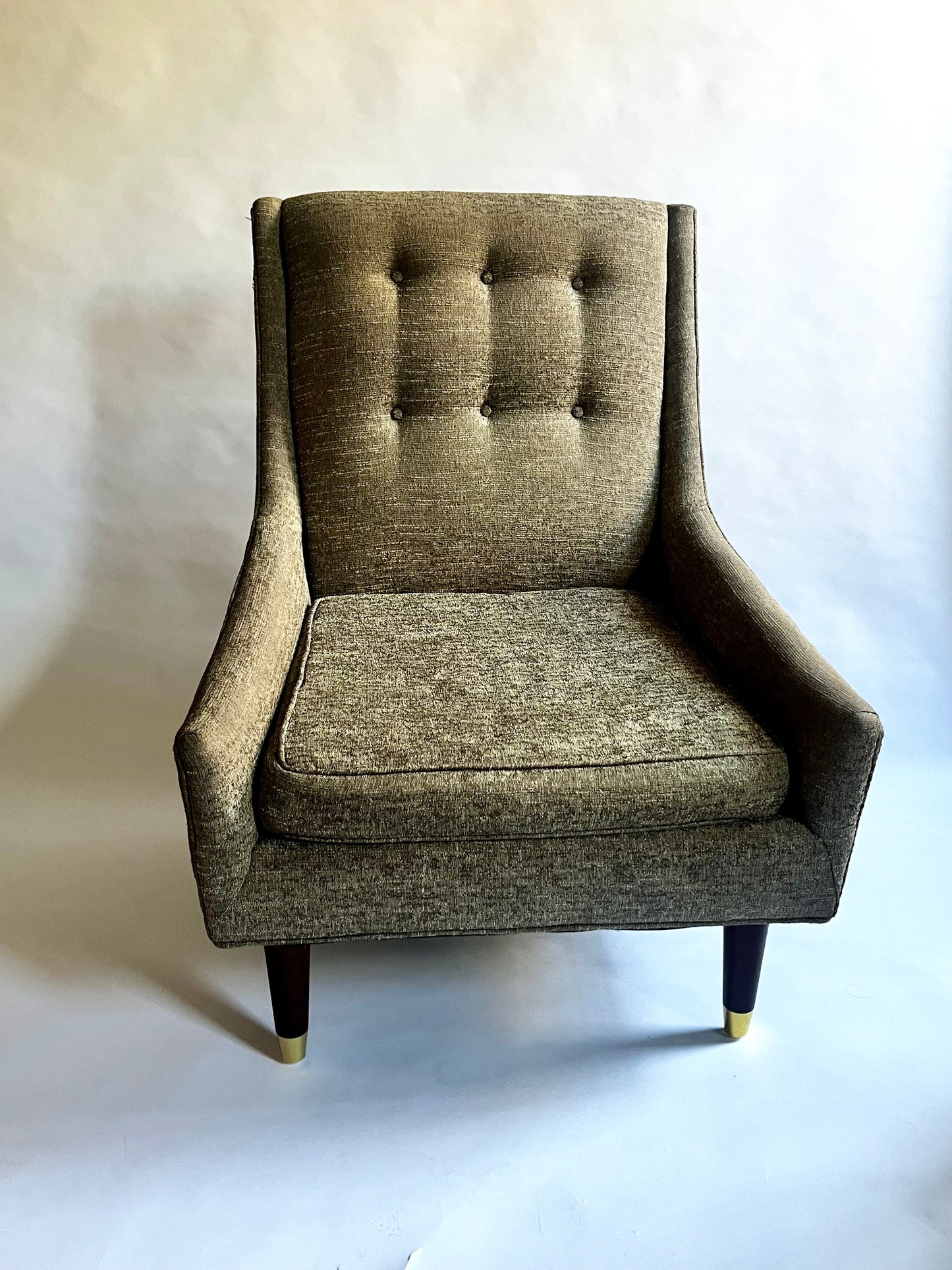 Mid Century Modern Armchair | MCM Upholstered Lounge Chair