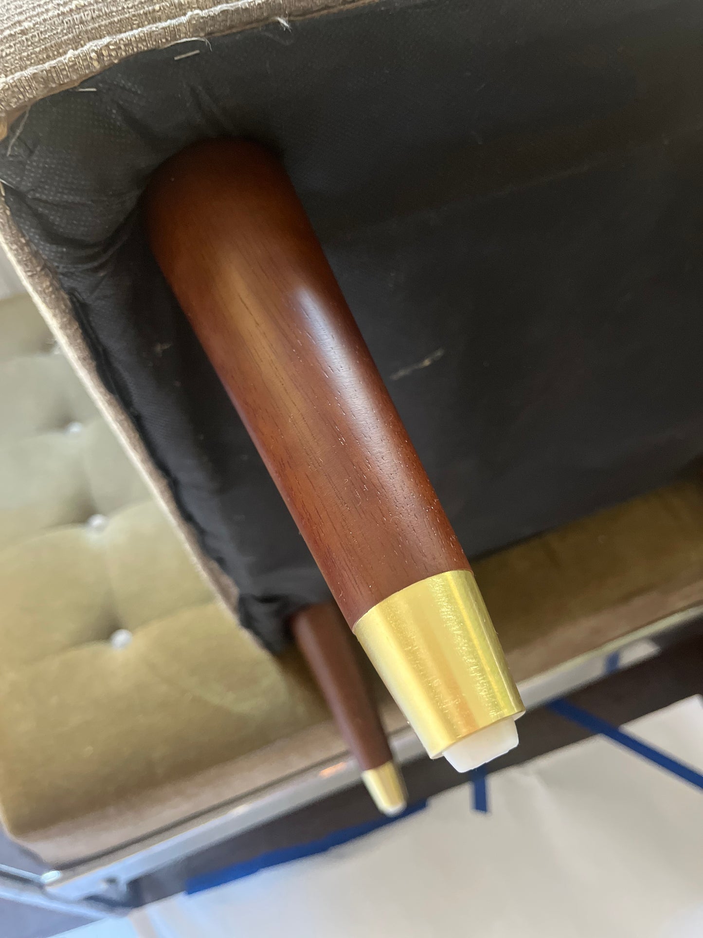 Mid Century Modern Armchair | MCM Upholstered Lounge Chair