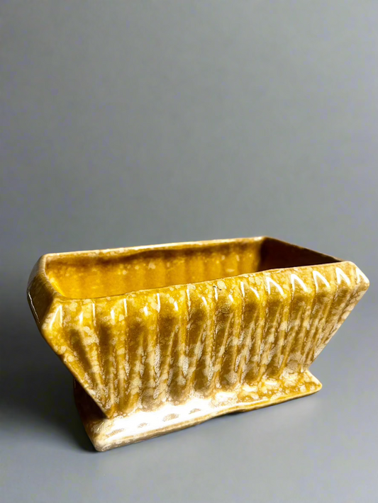 MCM Ceramic Speckled Planter | Made in USA by Brush