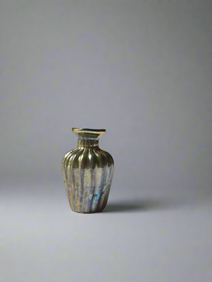 Stephen Fellerman Iridescent Glass Vase