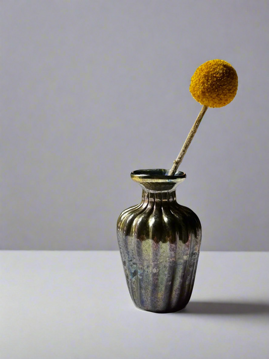 Stephen Fellerman Iridescent Glass Vase