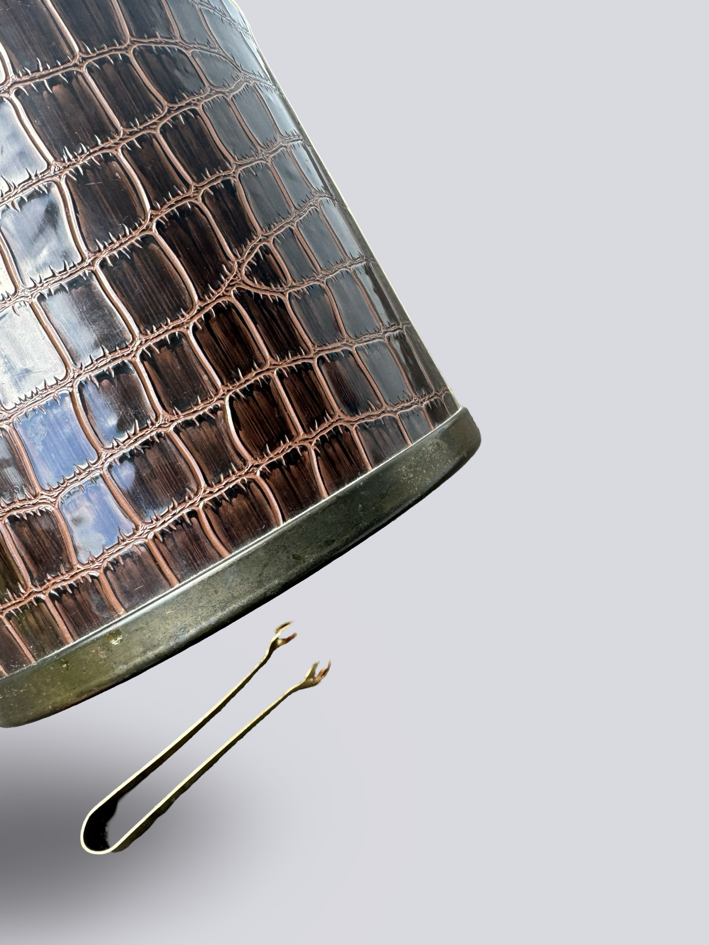 Croc Embossed Ice Bucket